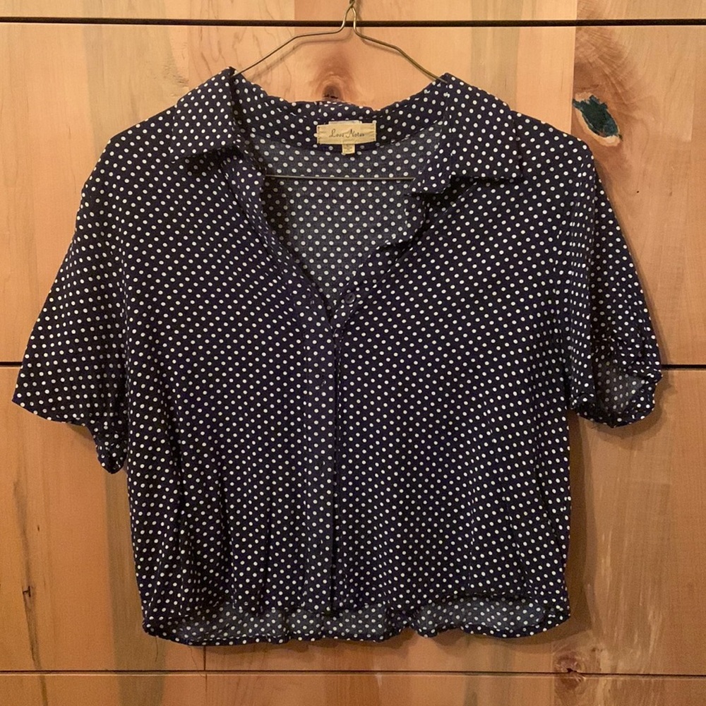 Cute crop blouse